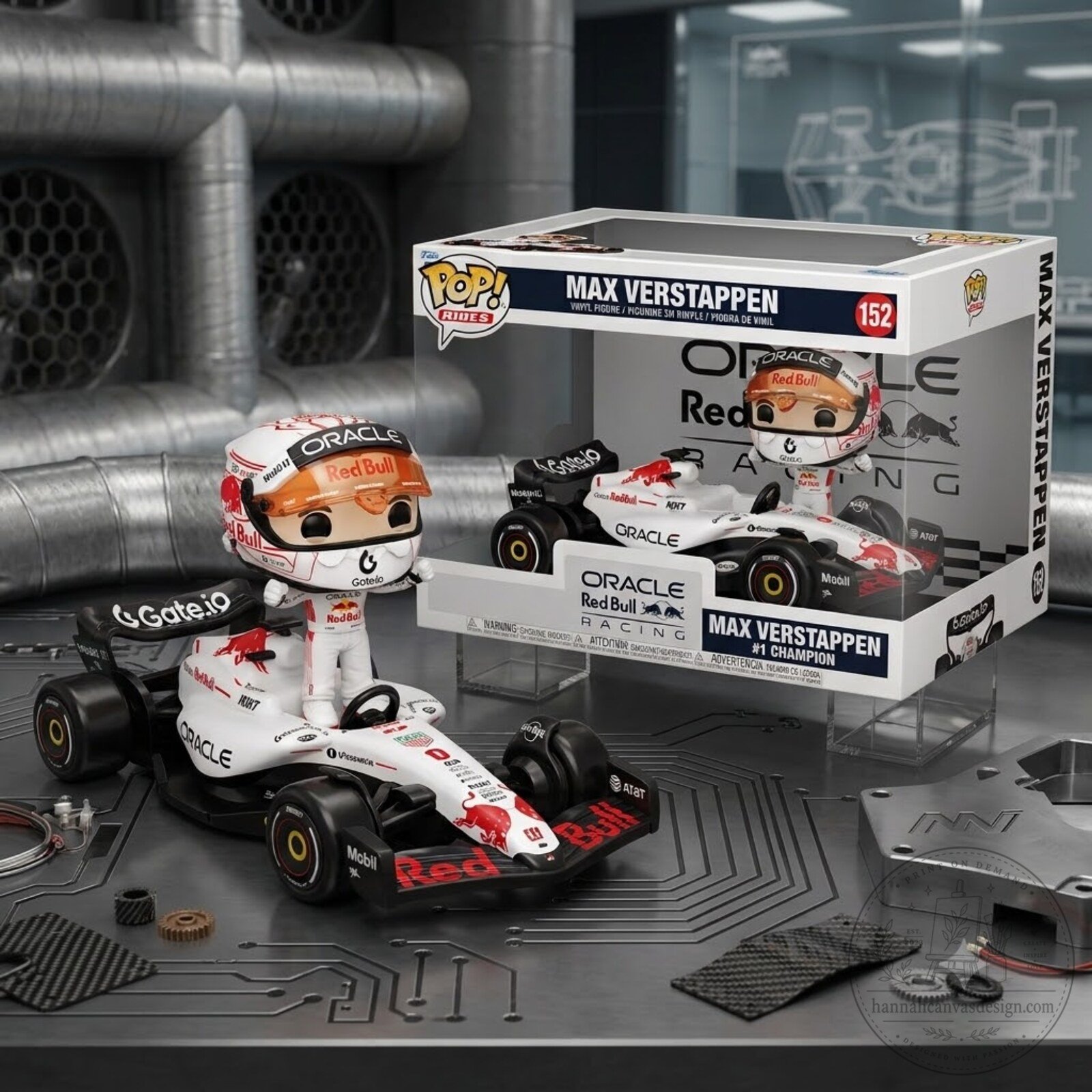 Oracle Red Bull Racing Max Verstappen Pop Funko Figure 2026 Max Verstappen Oracle Red Bull Racing 2026 Funko Pop Figure – image 2 of 3