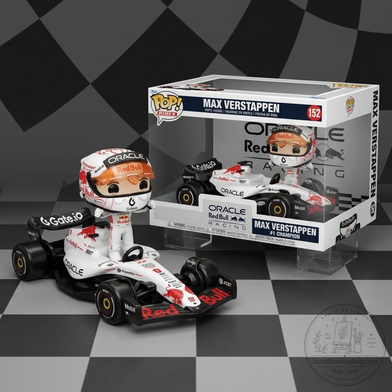 Oracle Red Bull Racing Max Verstappen Pop Funko Figure 2026 Max Verstappen Oracle Red Bull Racing 2026 Funko Pop Figure – image 3 of 3