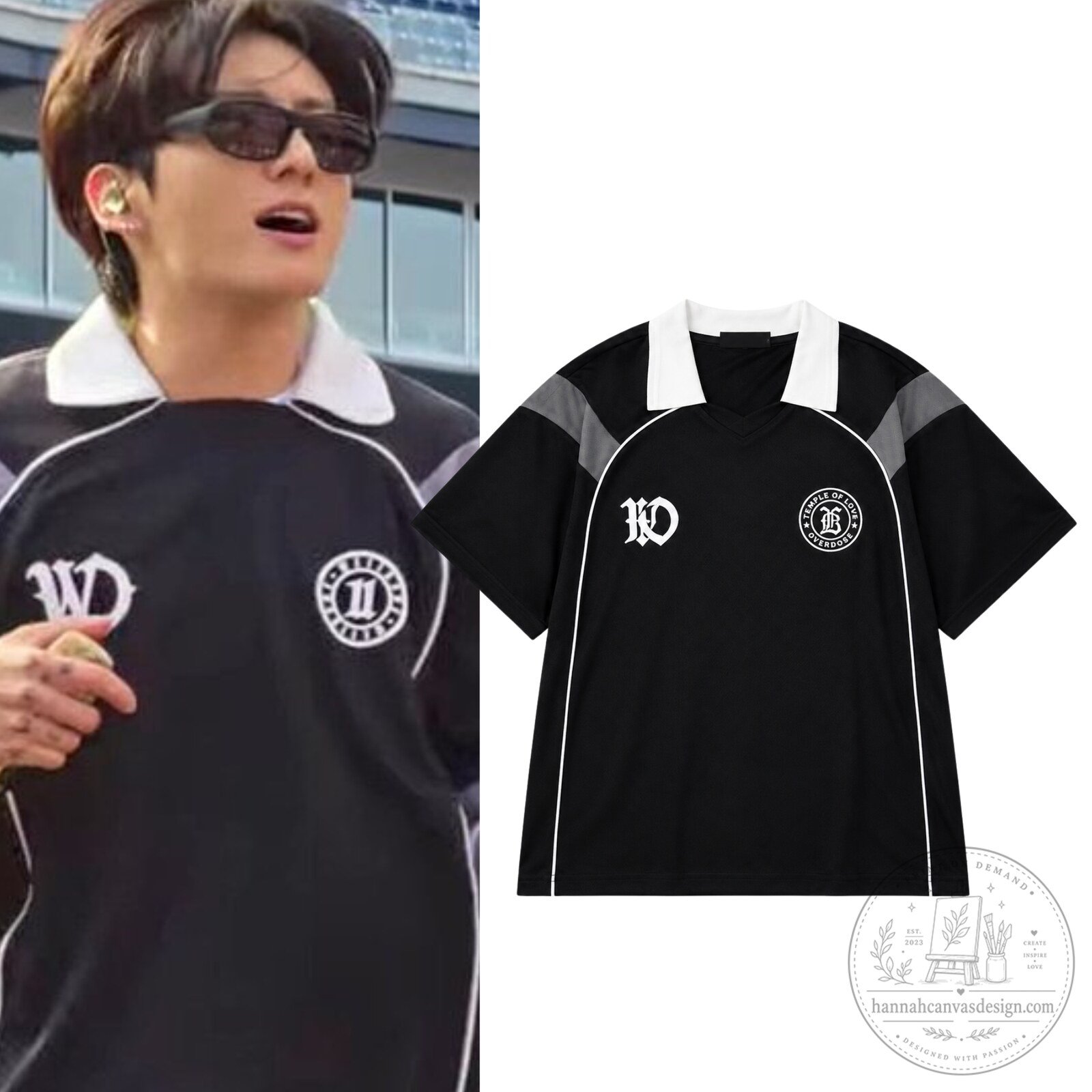 Jungkook WD We11done Polo Shirt 2026