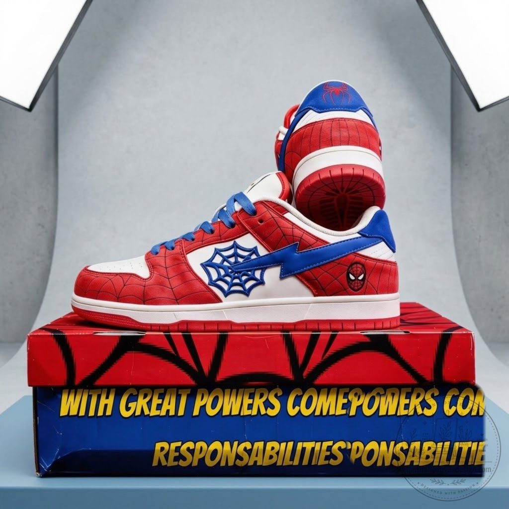 Spider Man Low Top Trend 2026 Sneakers