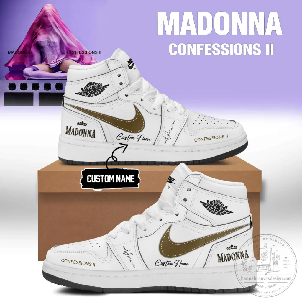 Limited Edition Signature Madonna Confessions II Album – Size 6 Shoes Limited Edition Signature Madonna Confessions II Album – Size 6 Shoes