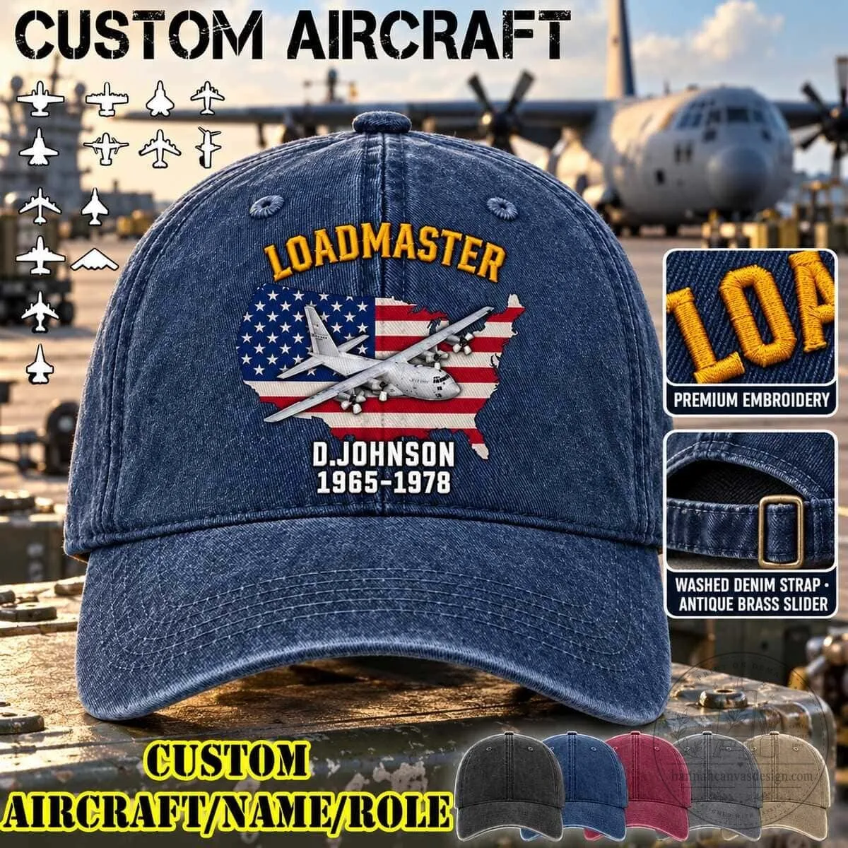 F-22 Raptor Fighter Jet American Flag Washed Denim Baseball Cap Hat 9 F-22 Raptor Fighter Jet American Flag Washed Denim Baseball Cap Hat