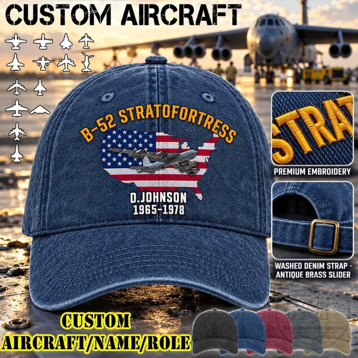 F-22 Raptor Fighter Jet American Flag Washed Denim Baseball Cap Hat 14 F-22 Raptor Fighter Jet American Flag Washed Denim Baseball Cap Hat