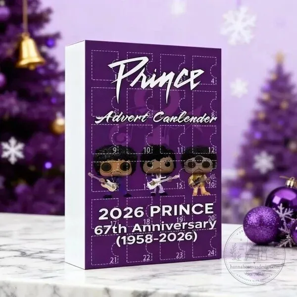 Prince Rogers Nelson Music Legend 2026 Advent Calendar Christmas Ornament Set 2D 5 Prince Rogers Nelson Music Legend 2026 Advent Calendar Christmas Ornament Set