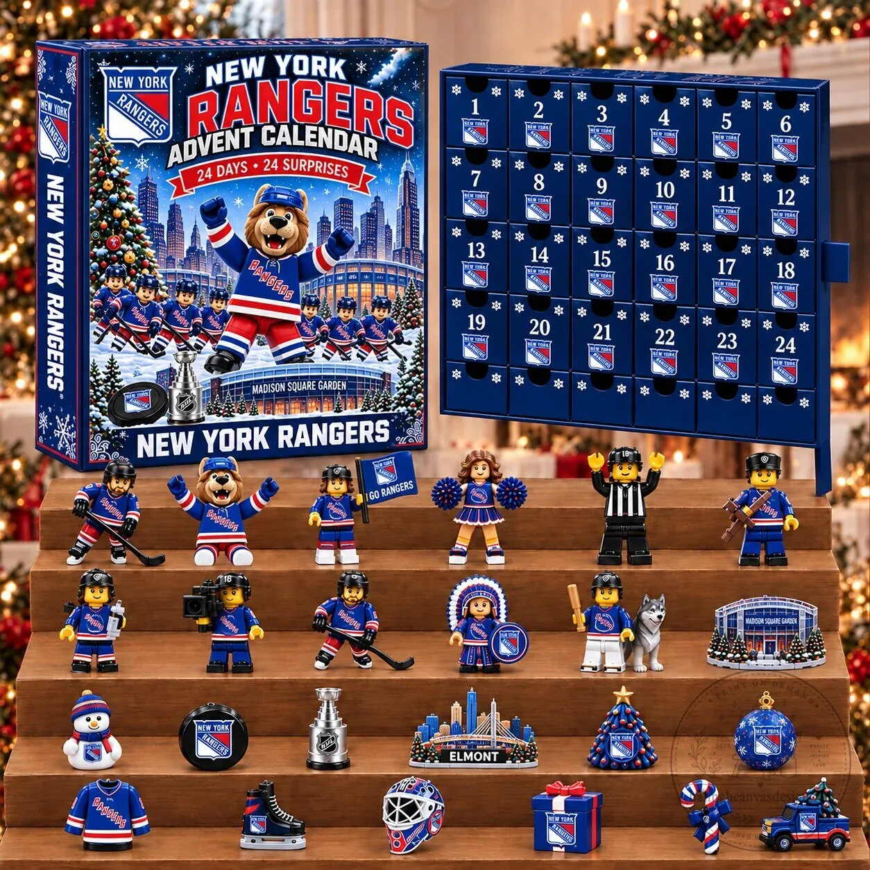 New York Rangers 24-Day Surprise Countdown Advent Calendar