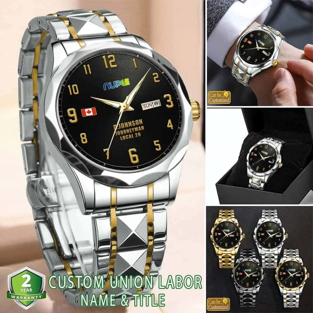National Union of Public and General Employees Stainless Steel Watch 5 National Union of Public and General Employees Stainless Steel Watch