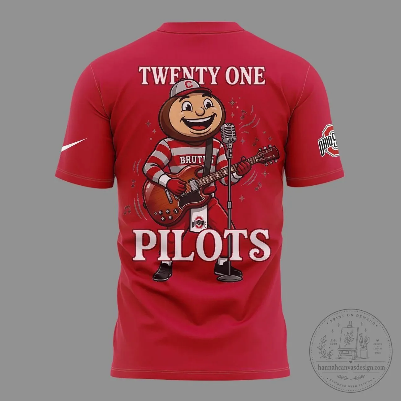 Twenty One Pilots Ohio State Football Concert October 17 2026 Red T-Shirt 6 Twenty One Pilots Ohio State Football Concert October 17 2026 Red T-Shirt