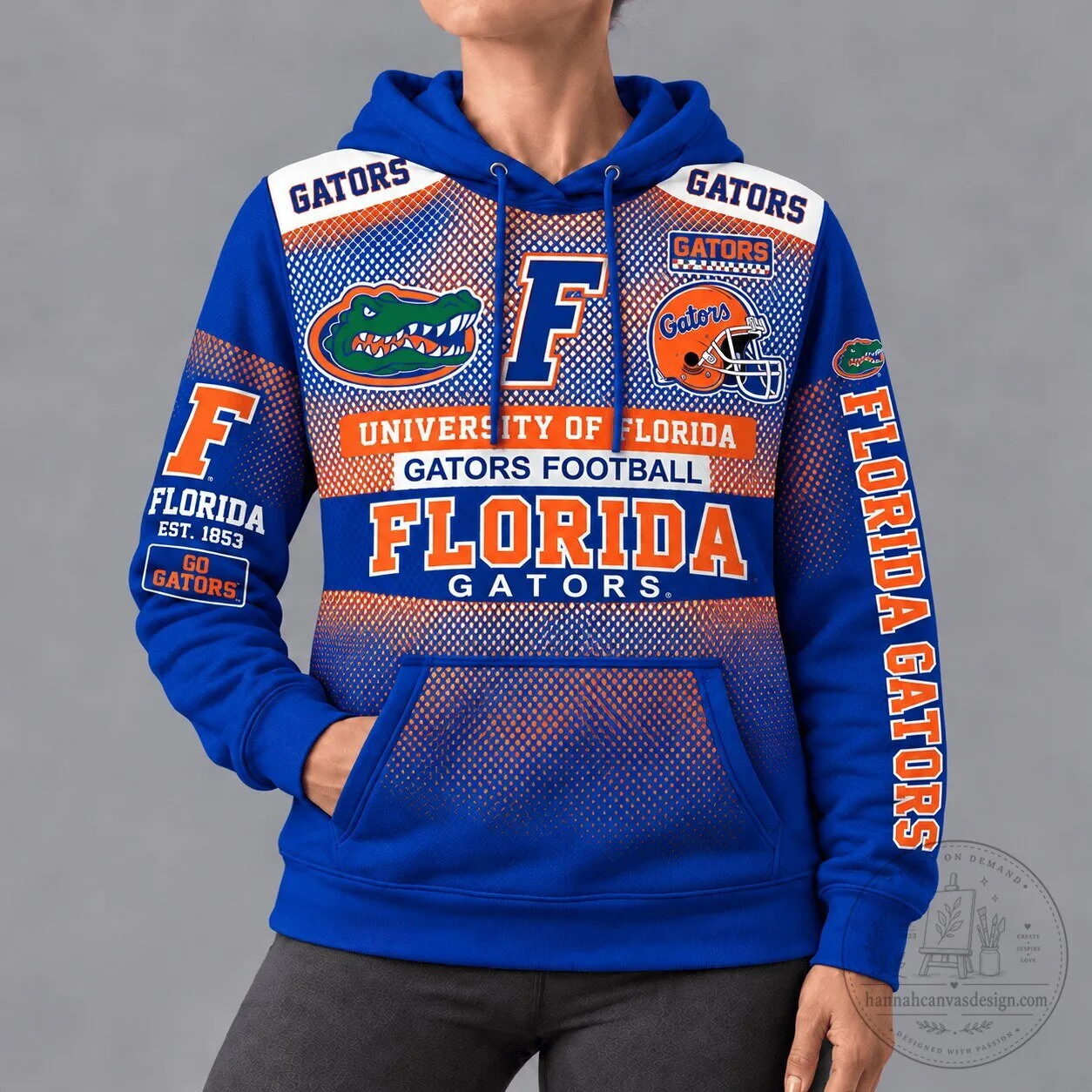 Florida Gators Football Team University of Florida Game Day Hoodie
