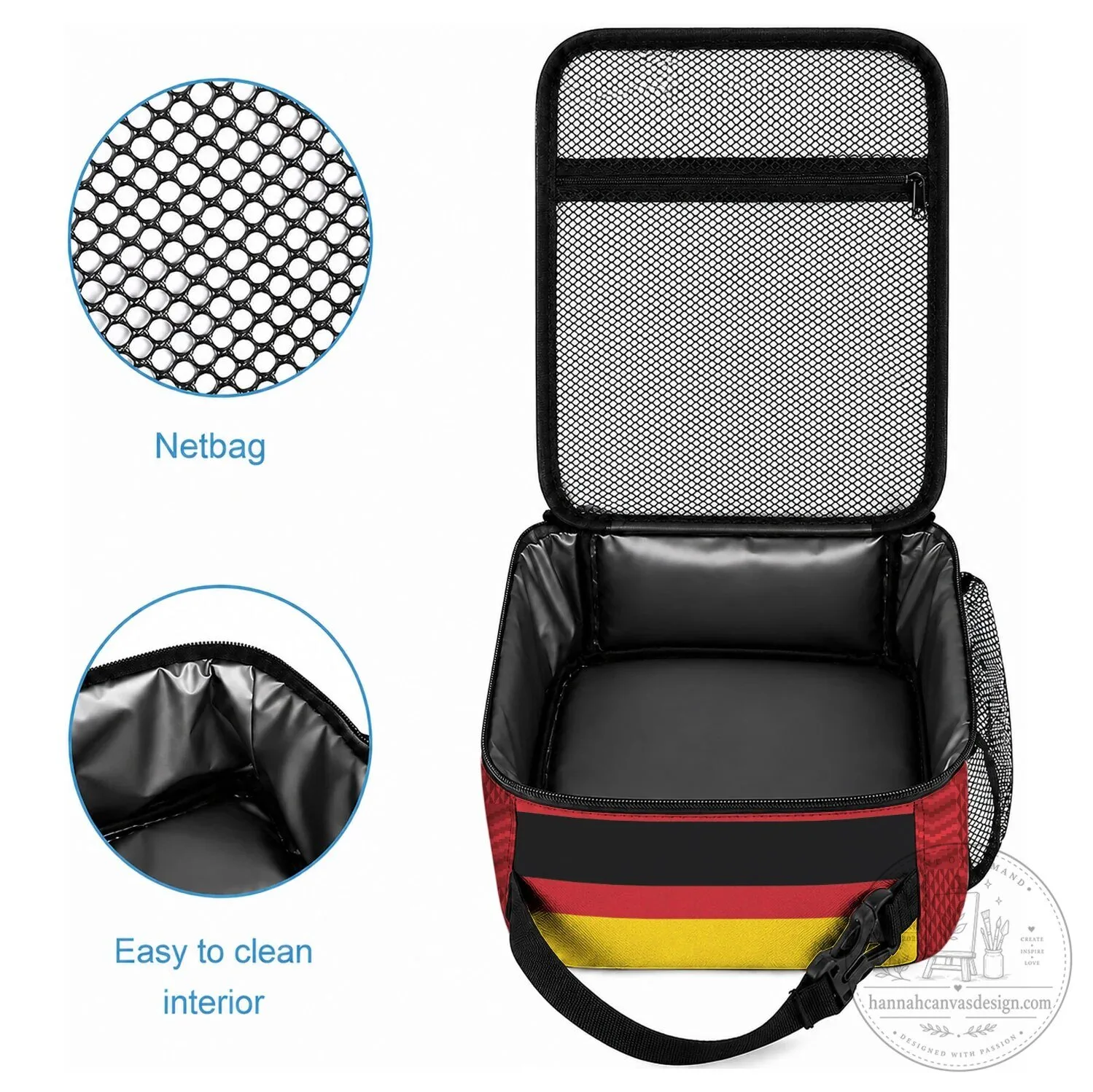 Zimbabwe Flag Pattern Insulated Lunch Bag with Custom Text for School and Work 5 Zimbabwe Flag Pattern Insulated Lunch Bag with Custom Text for School and Work