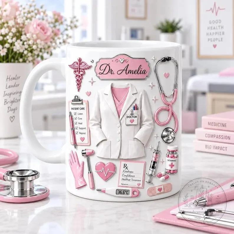 Personalized Doctor Lab Coat Design Coffee Mug for Medical Professionals 15 Personalized Doctor Lab Coat Design Coffee Mug for Medical Professionals