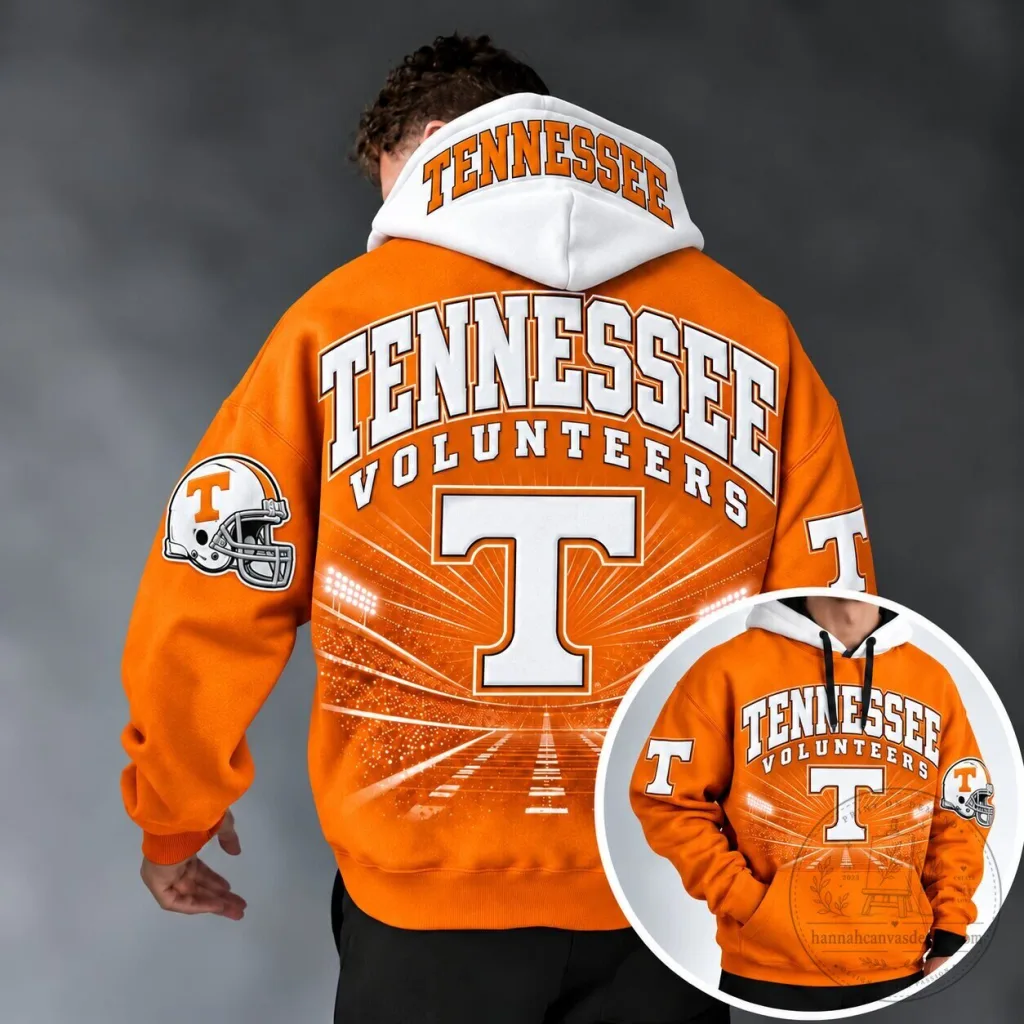 Tennessee Volunteers Football Team Orange Stadium Lights Hoodie Tennessee Volunteers Football Team Orange Stadium Lights Hoodie