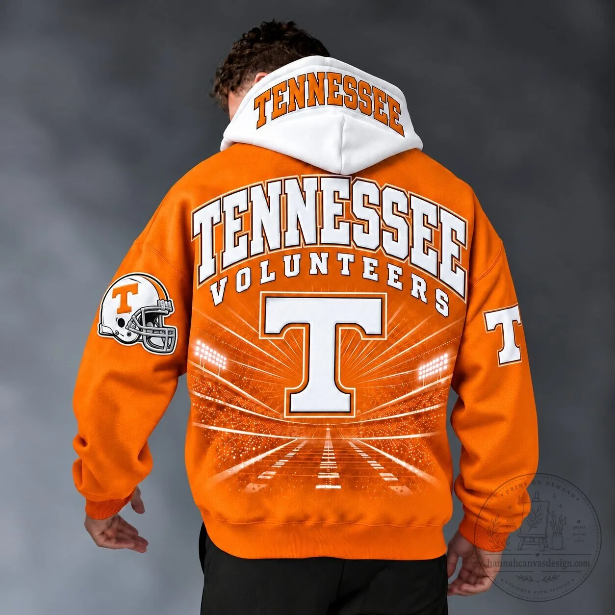Tennessee Volunteers Football Team Orange Stadium Lights Hoodie 6 Tennessee Volunteers Football Team Orange Stadium Lights Hoodie