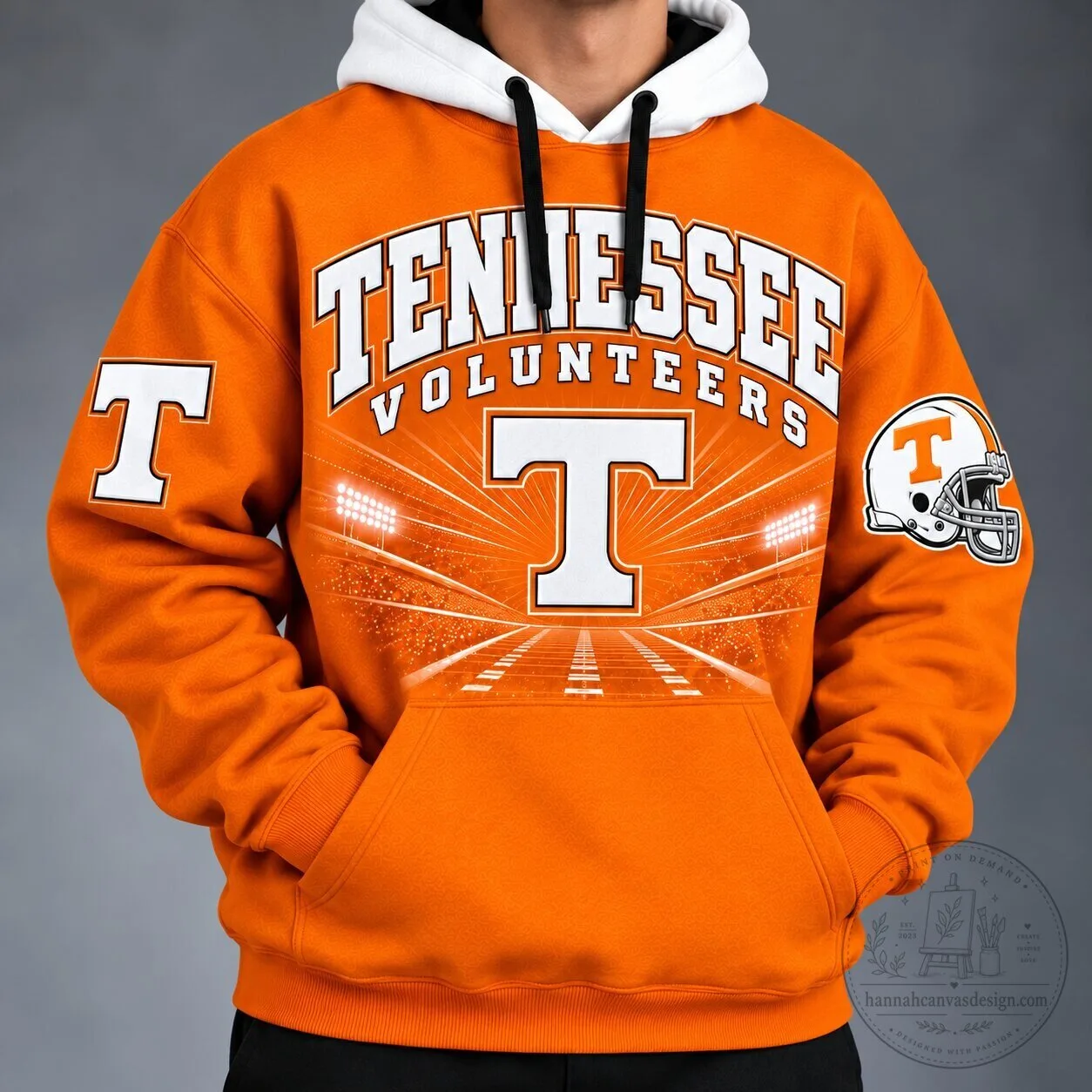 Tennessee Volunteers Football Team Orange Stadium Lights Hoodie 7 Tennessee Volunteers Football Team Orange Stadium Lights Hoodie
