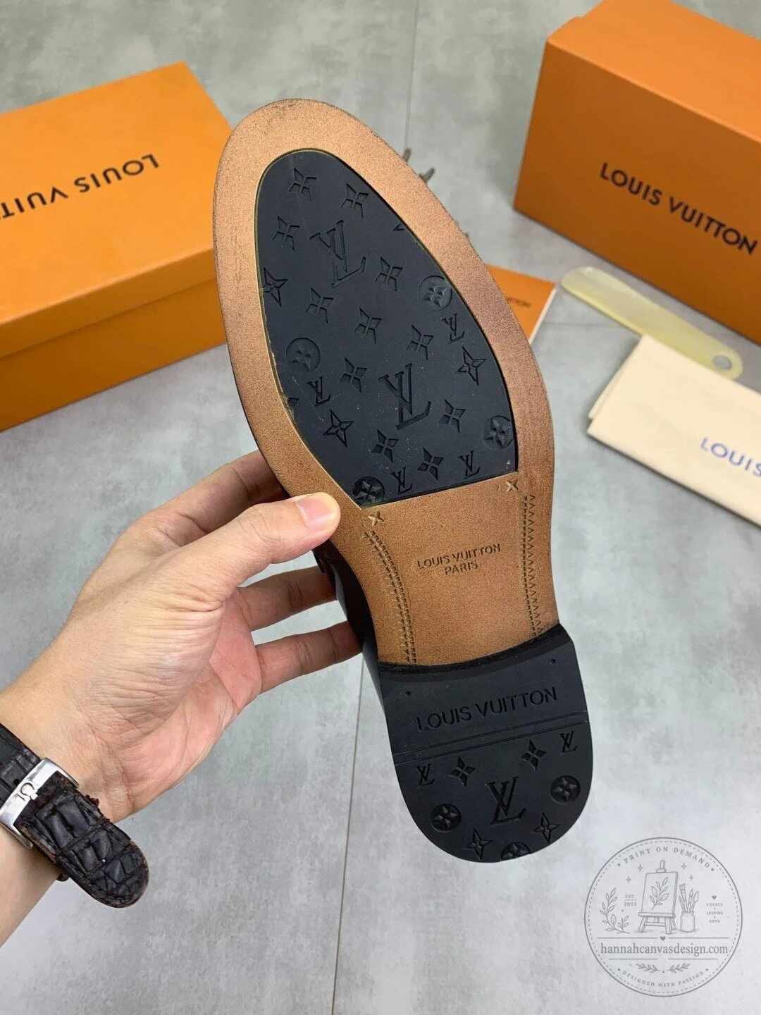 Louis Vuitton Black Monogram Loafer Shoes 9 Louis Vuitton Black Monogram Loafer Shoes