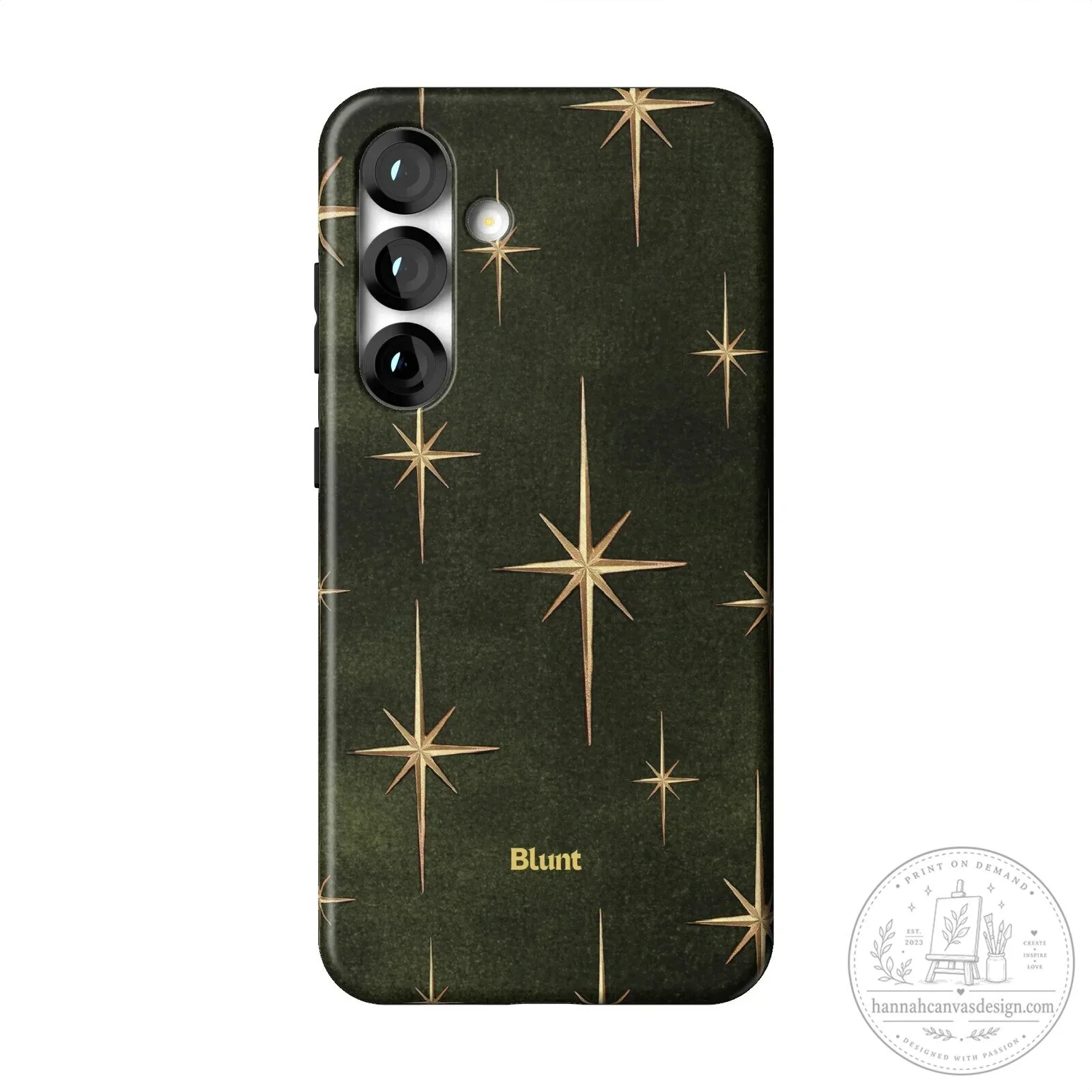 Elegant Gold Starburst Pattern on Dark Green Samsung Phone Case 19 Elegant Gold Starburst Pattern on Dark Green Samsung Phone Case