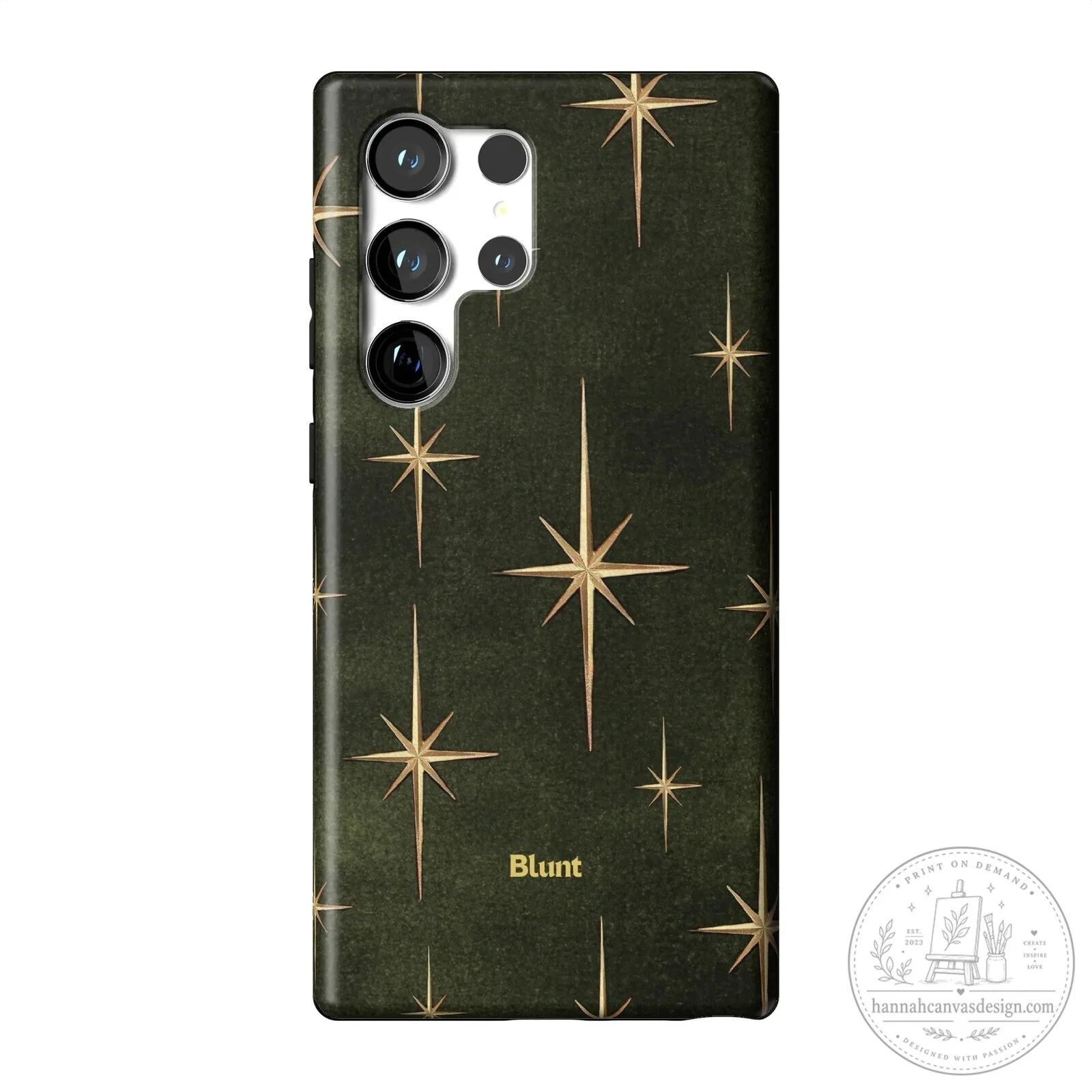 Elegant Gold Starburst Pattern on Dark Green Samsung Phone Case 26 Elegant Gold Starburst Pattern on Dark Green Samsung Phone Case