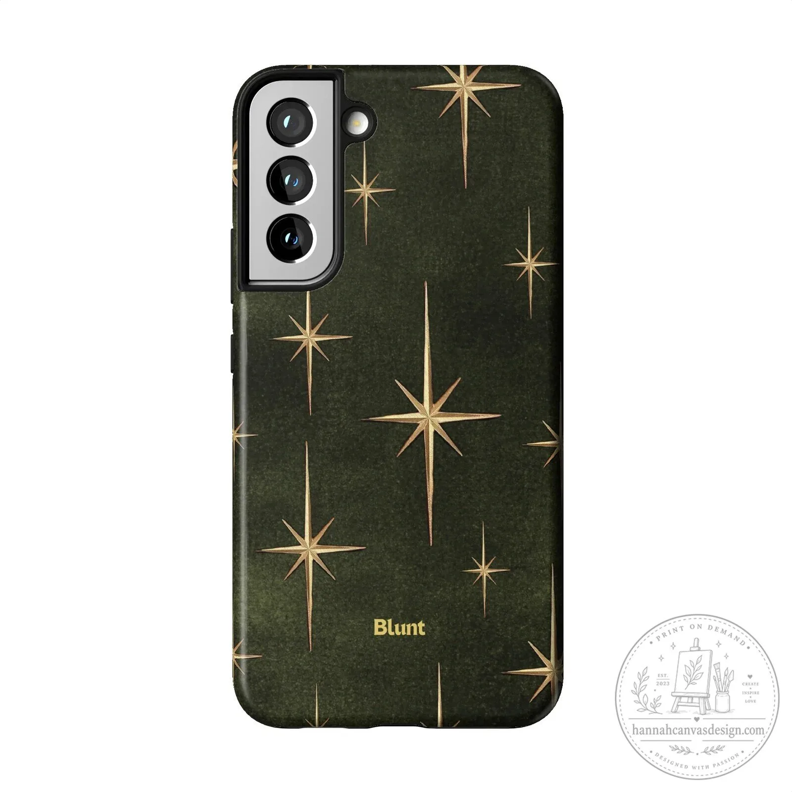 Elegant Gold Starburst Pattern on Dark Green Samsung Phone Case 28 Elegant Gold Starburst Pattern on Dark Green Samsung Phone Case