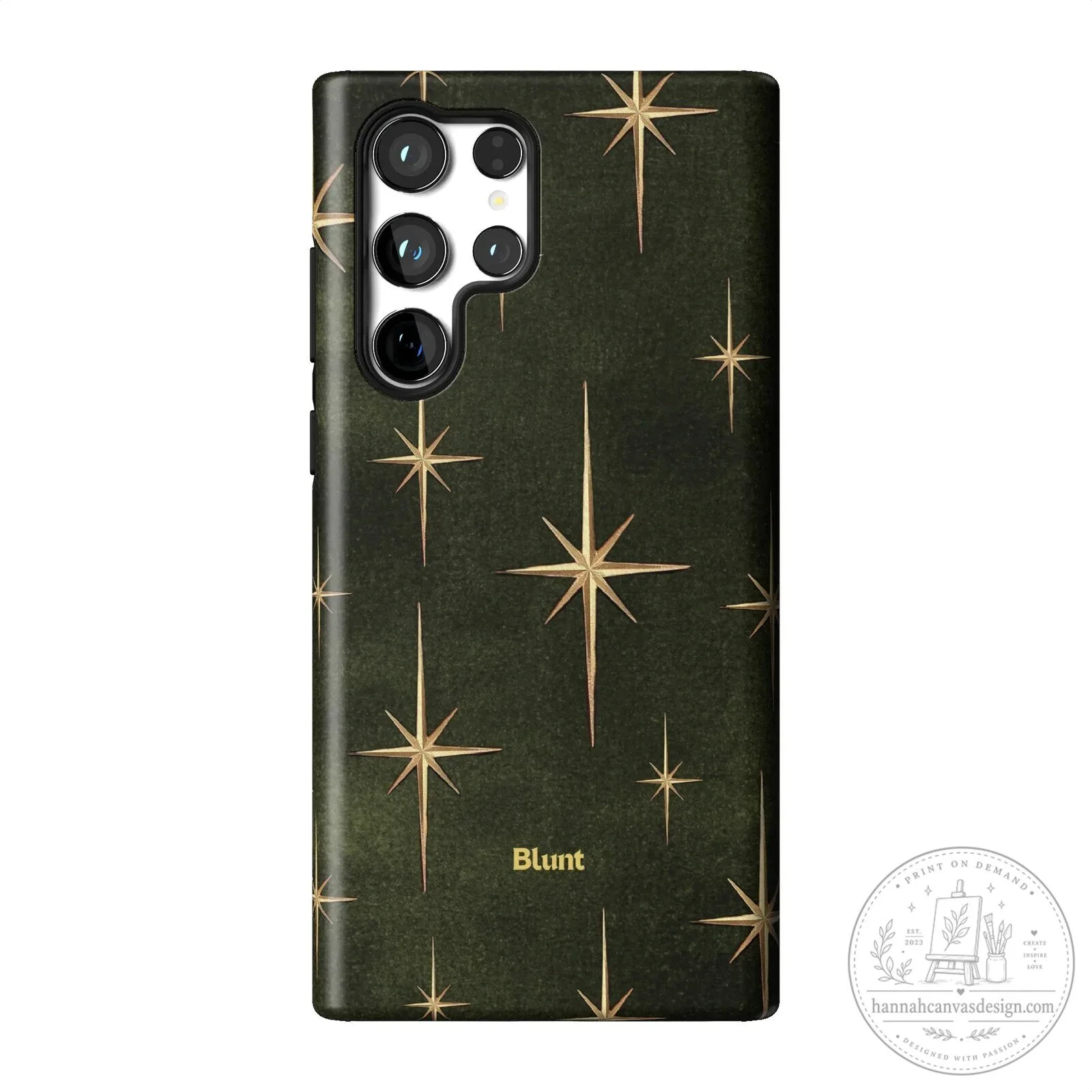 Elegant Gold Starburst Pattern on Dark Green Samsung Phone Case 29 Elegant Gold Starburst Pattern on Dark Green Samsung Phone Case