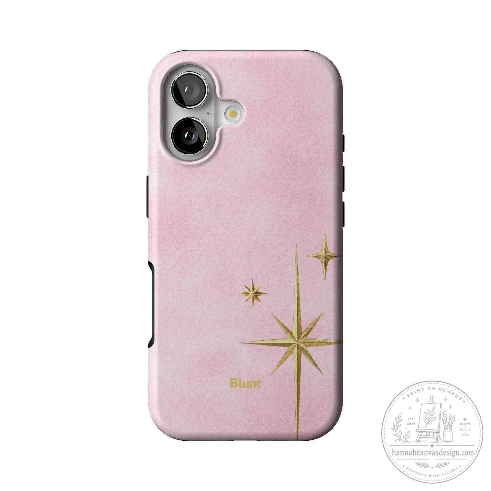 Pink Starburst Pattern Blunt iPhone Case 32 Pink Starburst Pattern Blunt iPhone Case