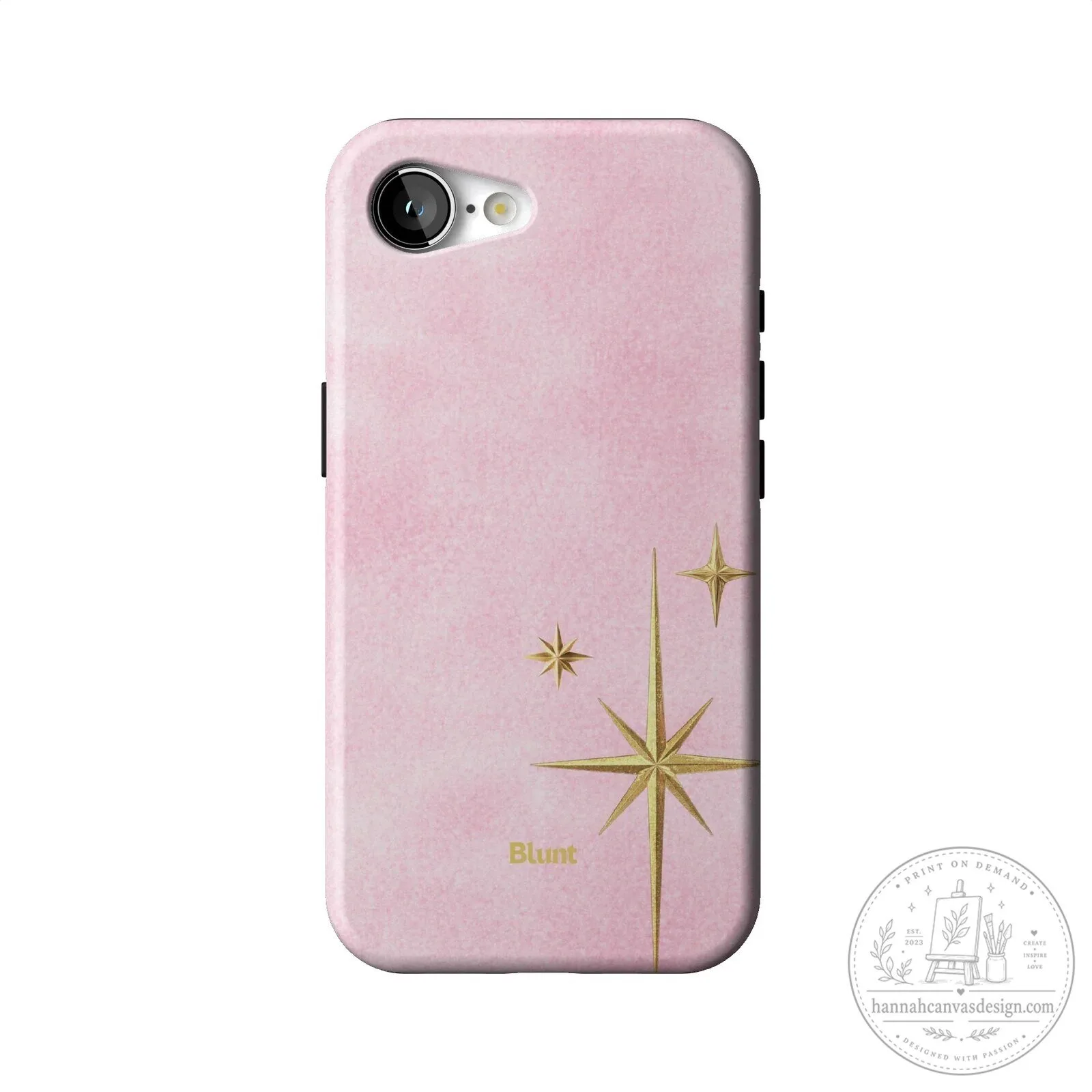 Pink Starburst Pattern Blunt iPhone Case 39 Pink Starburst Pattern Blunt iPhone Case