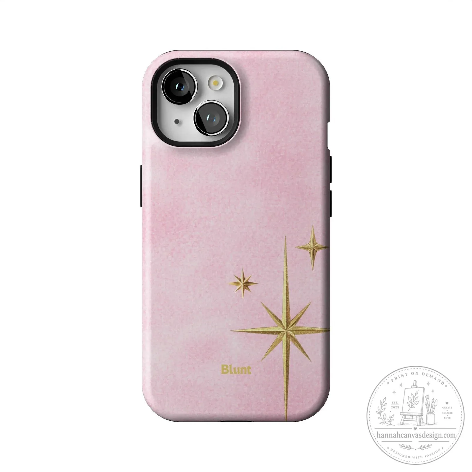 Pink Starburst Pattern Blunt iPhone Case 40 Pink Starburst Pattern Blunt iPhone Case