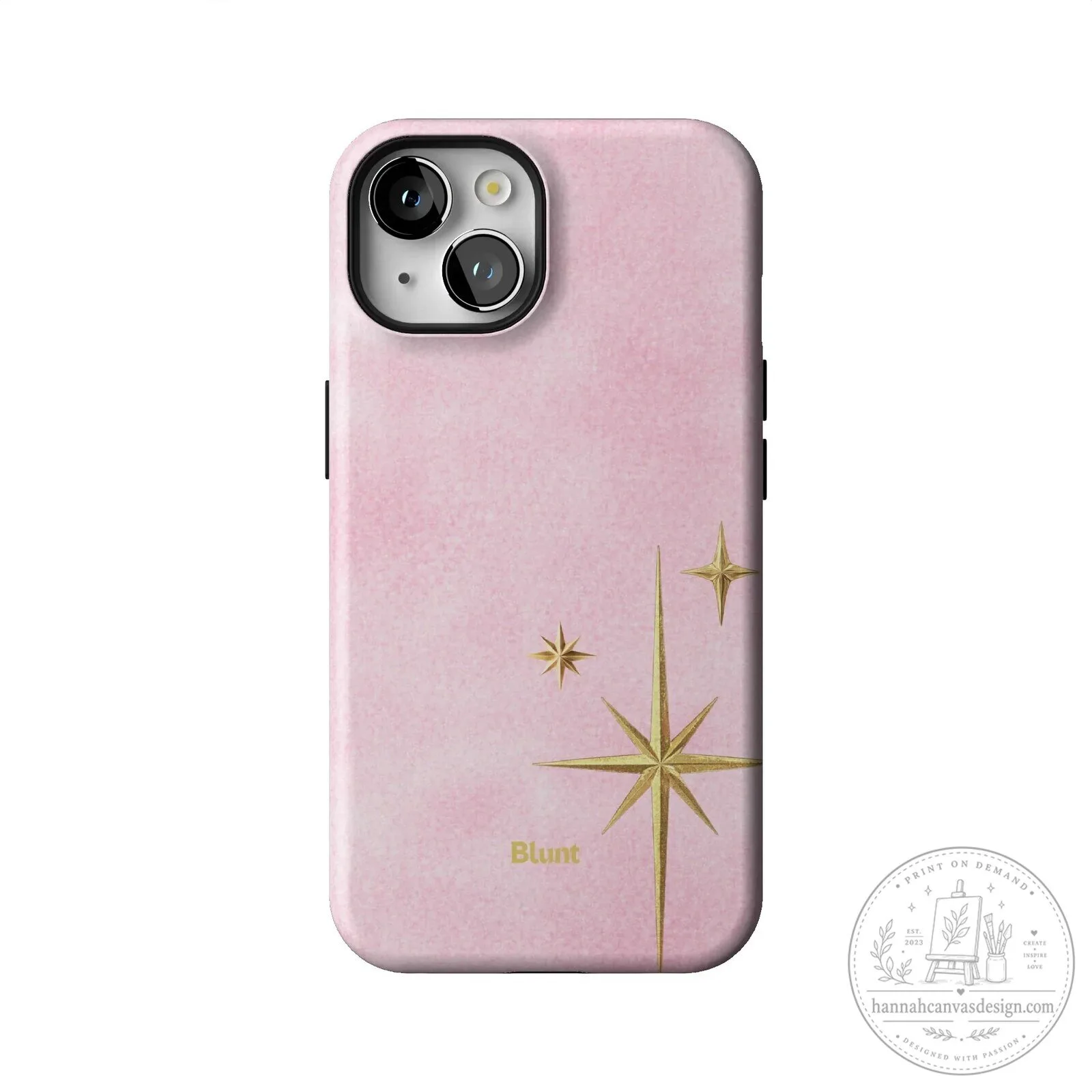 Pink Starburst Pattern Blunt iPhone Case 44 Pink Starburst Pattern Blunt iPhone Case