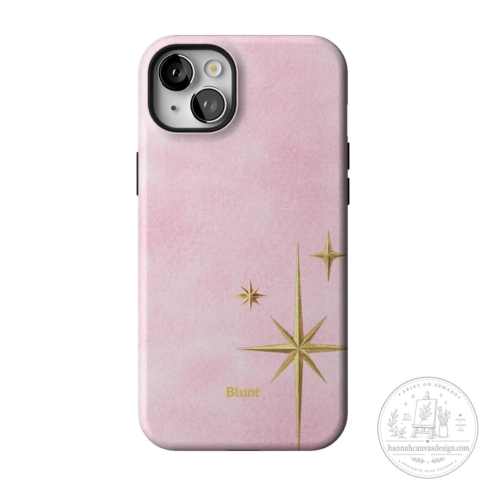 Pink Starburst Pattern Blunt iPhone Case 47 Pink Starburst Pattern Blunt iPhone Case