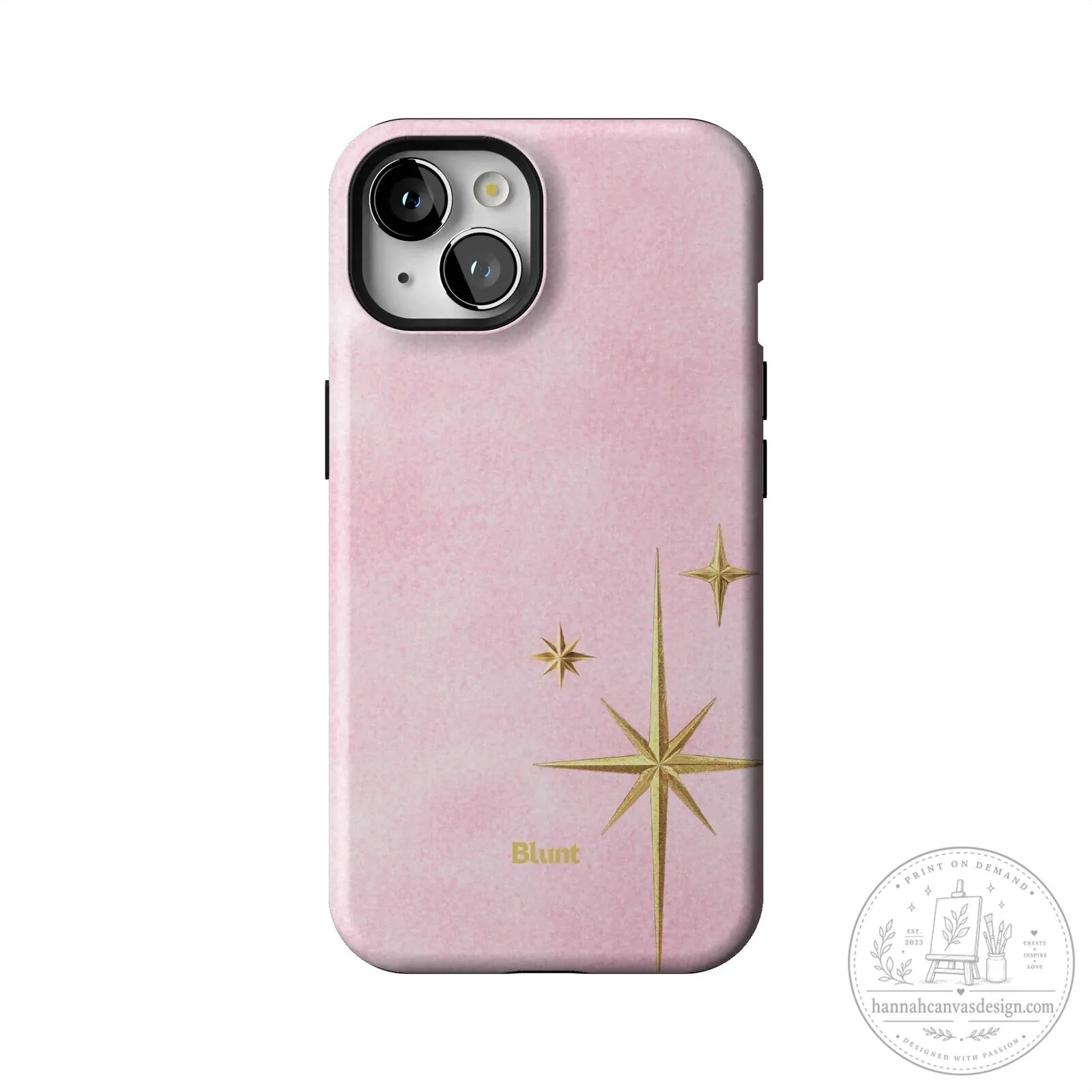 Pink Starburst Pattern Blunt iPhone Case 48 Pink Starburst Pattern Blunt iPhone Case
