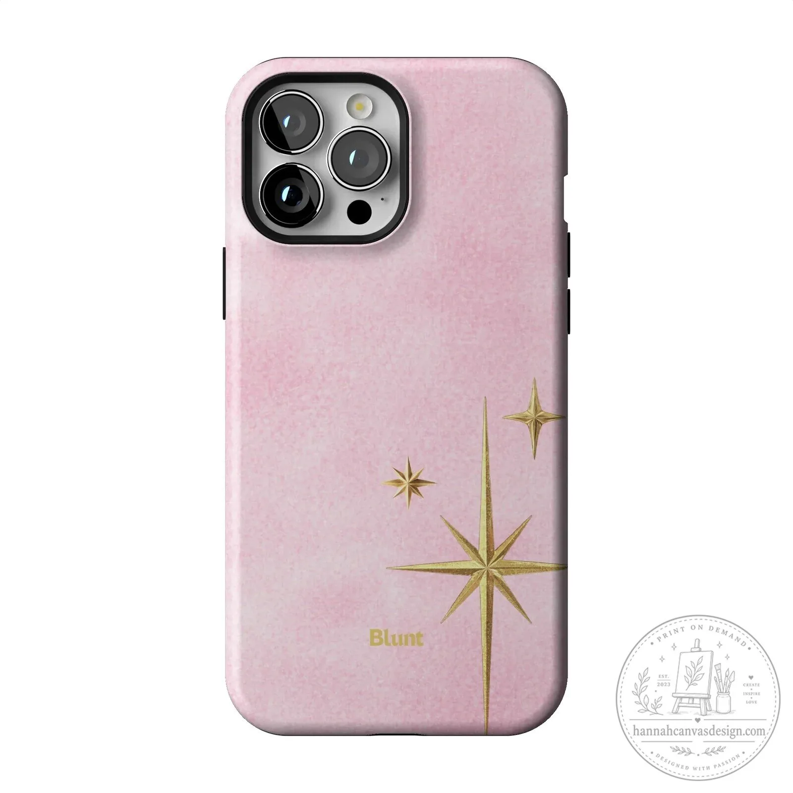 Pink Starburst Pattern Blunt iPhone Case 50 Pink Starburst Pattern Blunt iPhone Case