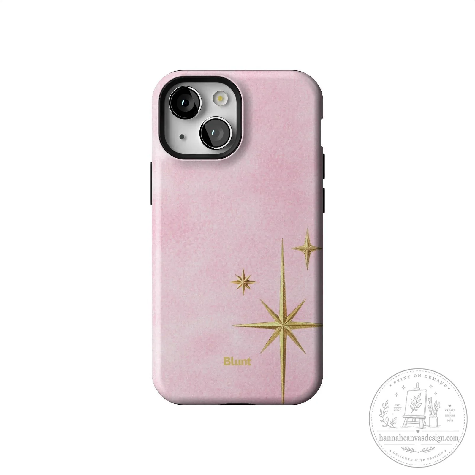 Pink Starburst Pattern Blunt iPhone Case 51 Pink Starburst Pattern Blunt iPhone Case