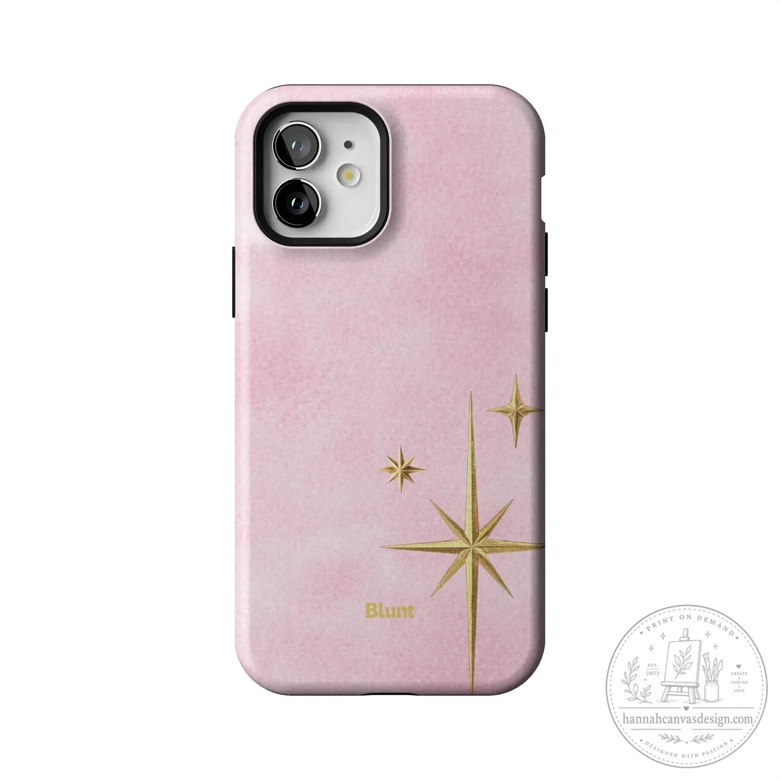 Pink Starburst Pattern Blunt iPhone Case 52 Pink Starburst Pattern Blunt iPhone Case