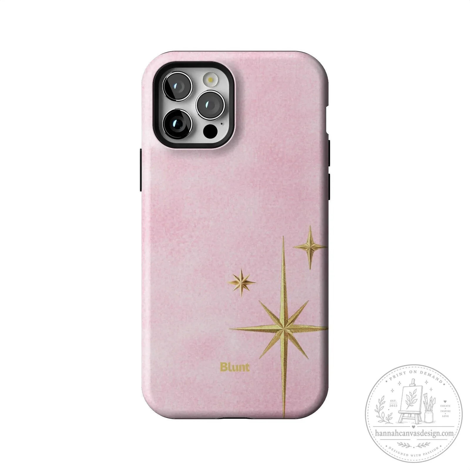 Pink Starburst Pattern Blunt iPhone Case 53 Pink Starburst Pattern Blunt iPhone Case