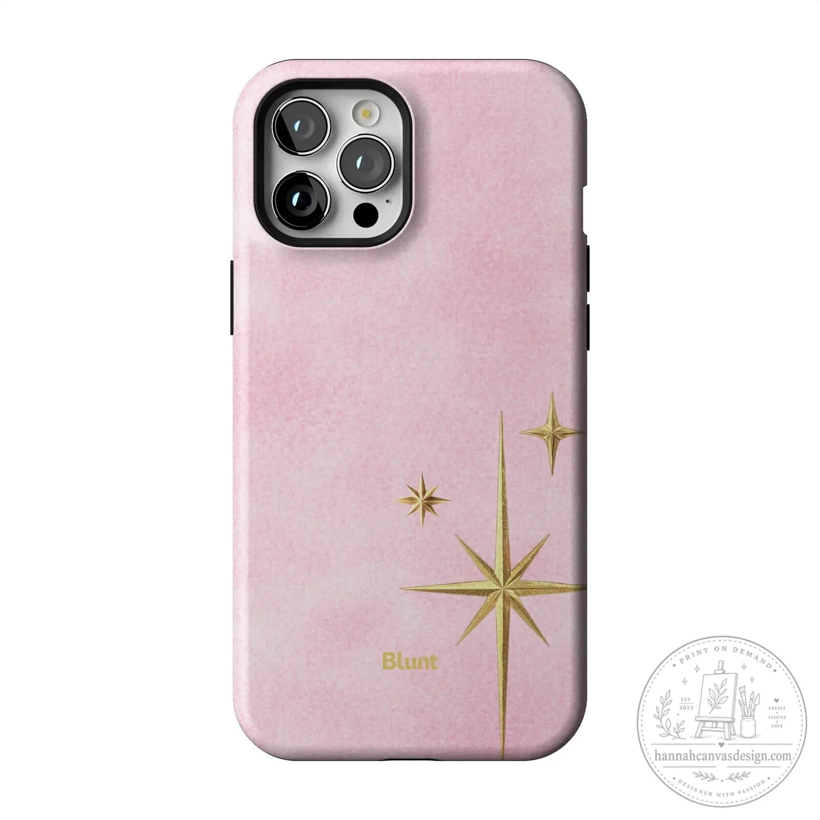 Pink Starburst Pattern Blunt iPhone Case 54 Pink Starburst Pattern Blunt iPhone Case
