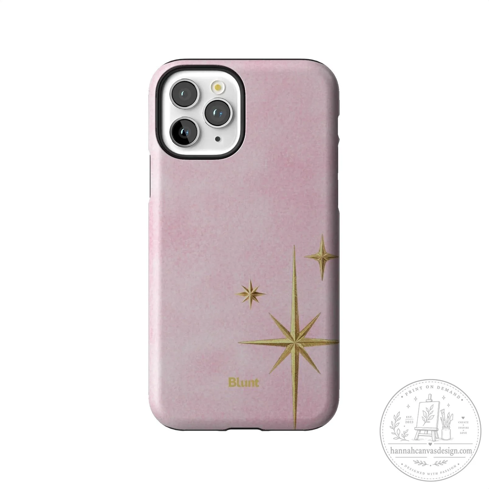 Pink Starburst Pattern Blunt iPhone Case 57 Pink Starburst Pattern Blunt iPhone Case