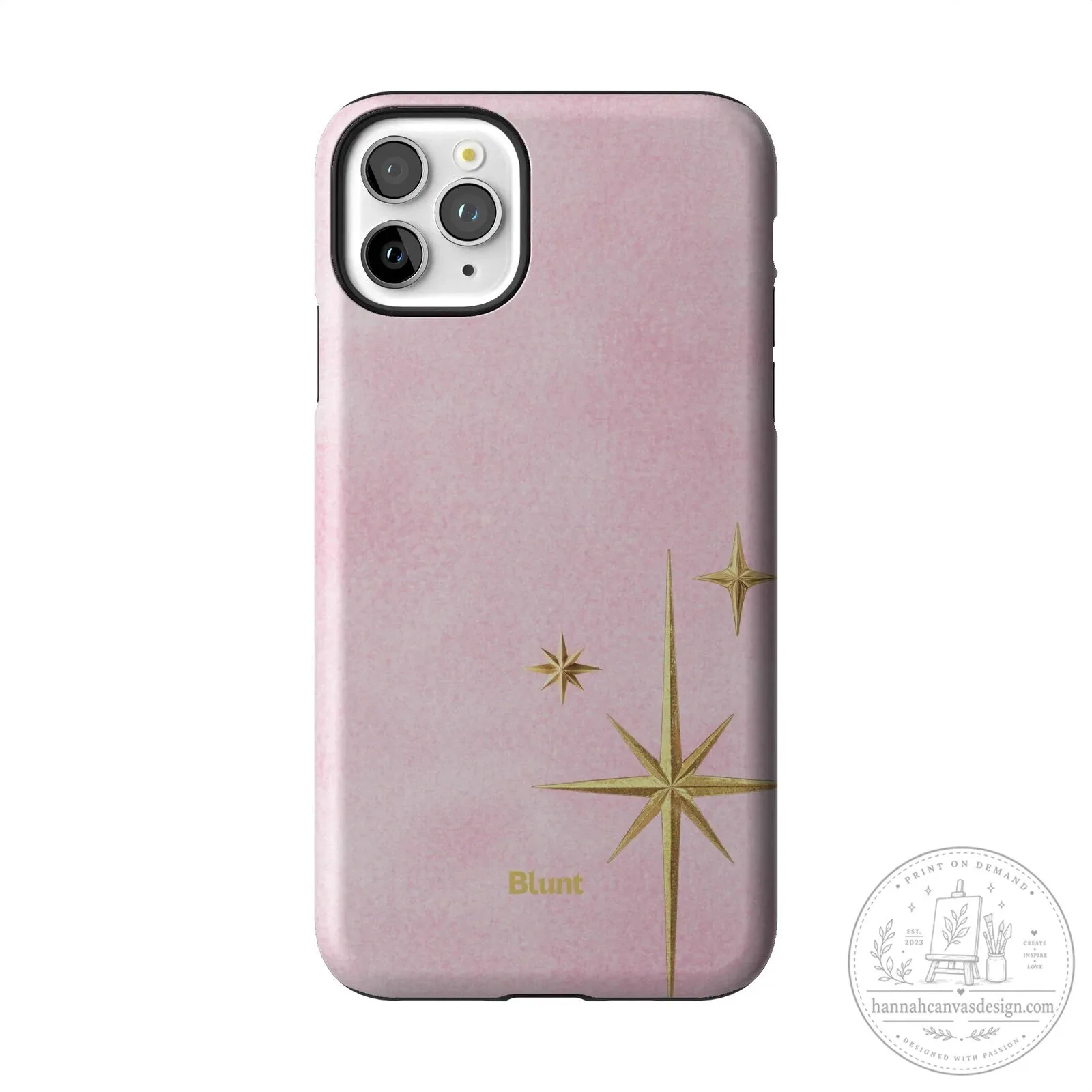 Pink Starburst Pattern Blunt iPhone Case 58 Pink Starburst Pattern Blunt iPhone Case