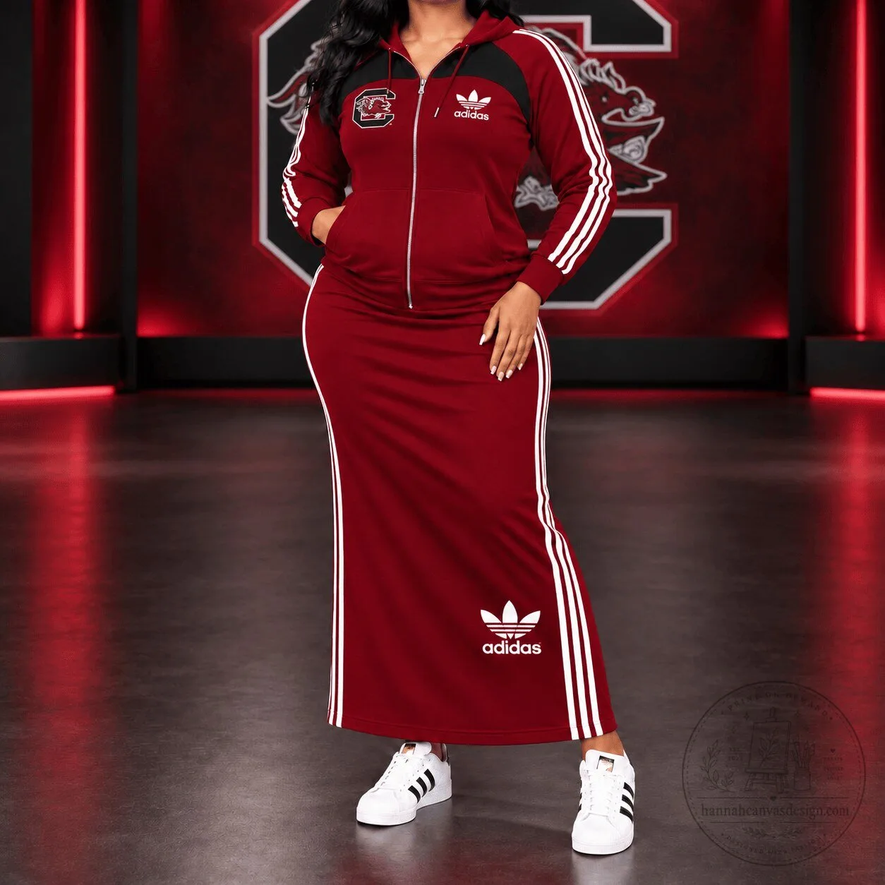 South Carolina Gamecocks NCAA Team Spirit Zip Hoodie 1 South Carolina Gamecocks NCAA Team Spirit Zip Hoodie