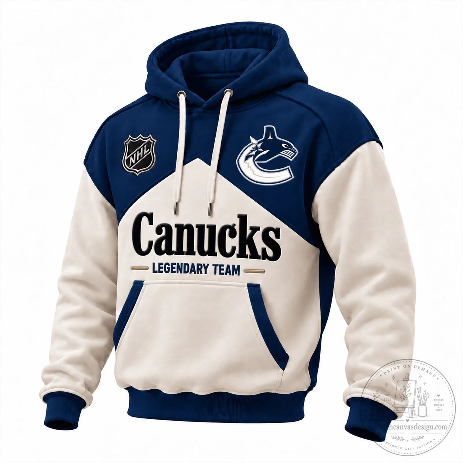 Vancouver Canucks National Hockey League Legendary Team Fan Hoodie