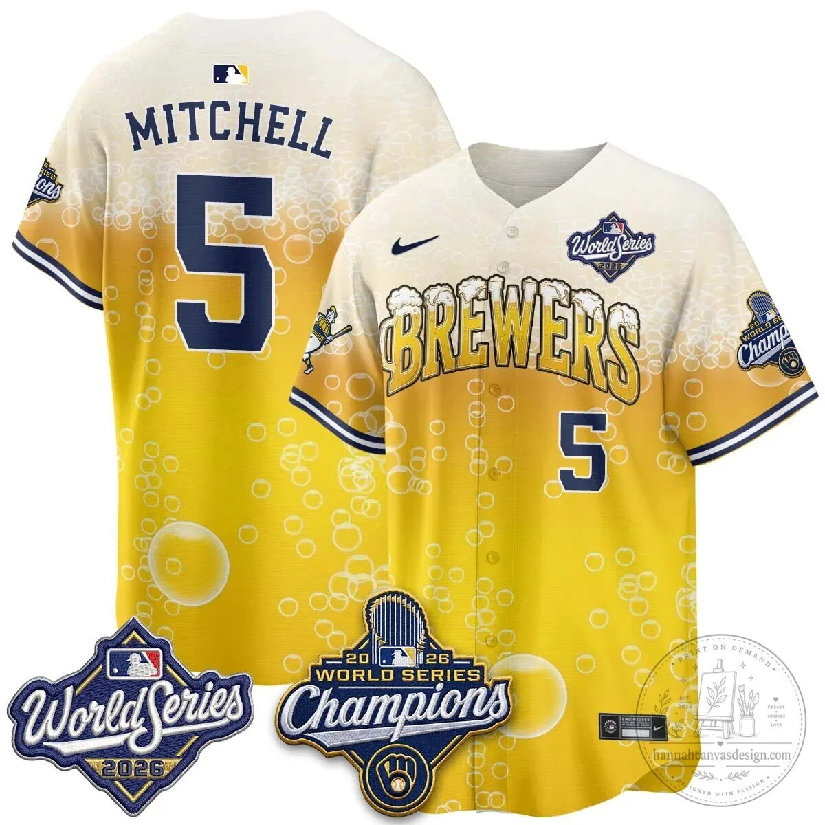 2026 Baseball Jersey - World Series Champions Milwaukee Brewers 75 2026 Baseball Jersey - World Series Champions Milwaukee Brewers