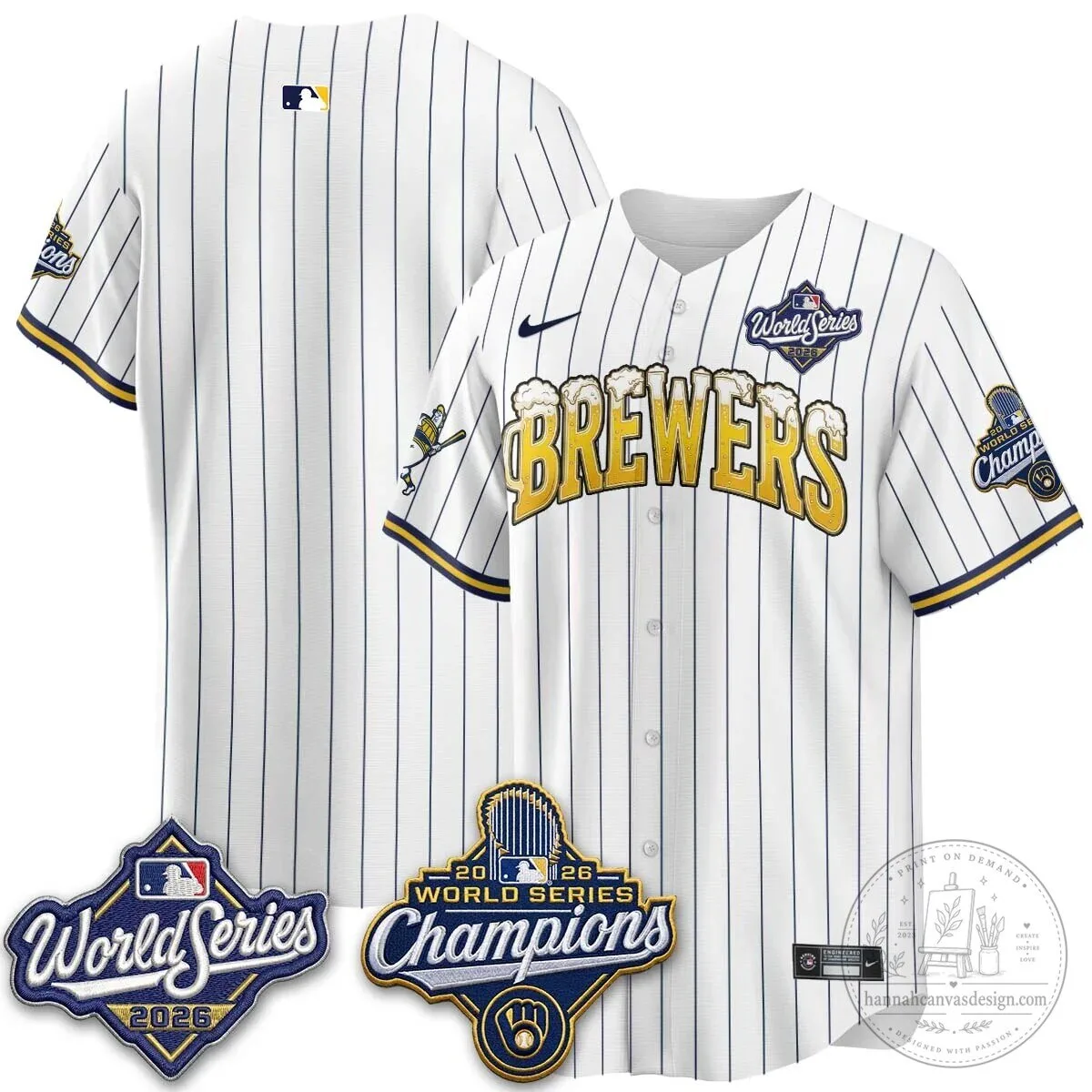2026 Baseball Jersey - World Series Champions Milwaukee Brewers 97 2026 Baseball Jersey - World Series Champions Milwaukee Brewers