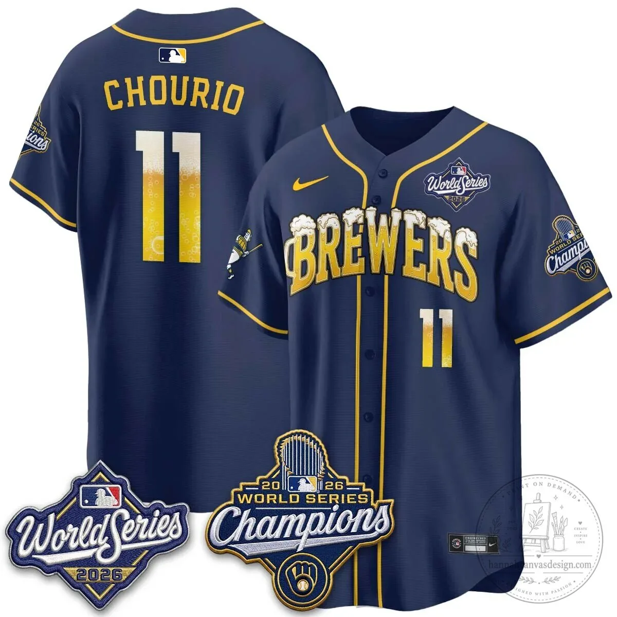 2026 Baseball Jersey - World Series Champions Milwaukee Brewers 102 2026 Baseball Jersey - World Series Champions Milwaukee Brewers