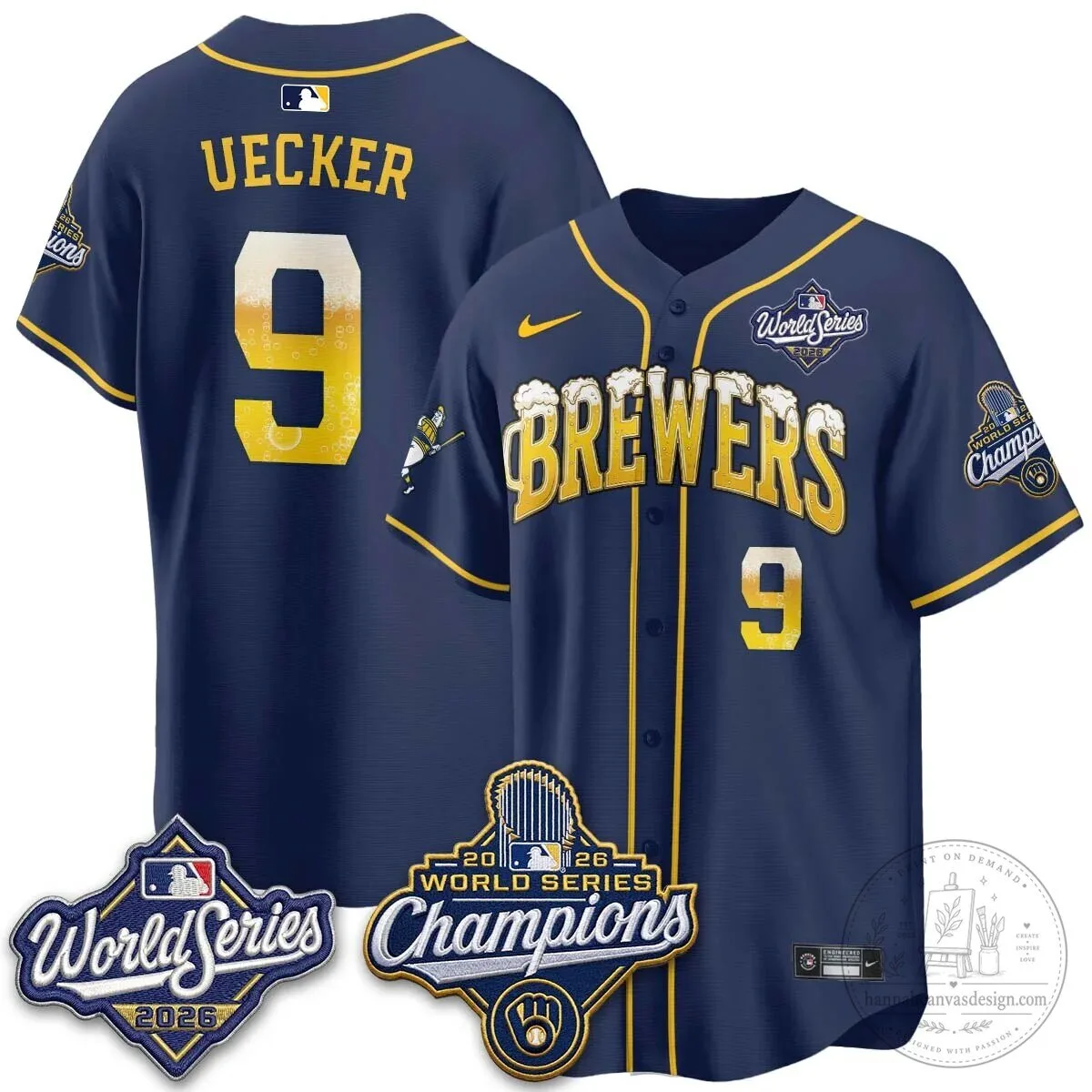 2026 Baseball Jersey - World Series Champions Milwaukee Brewers 107 2026 Baseball Jersey - World Series Champions Milwaukee Brewers