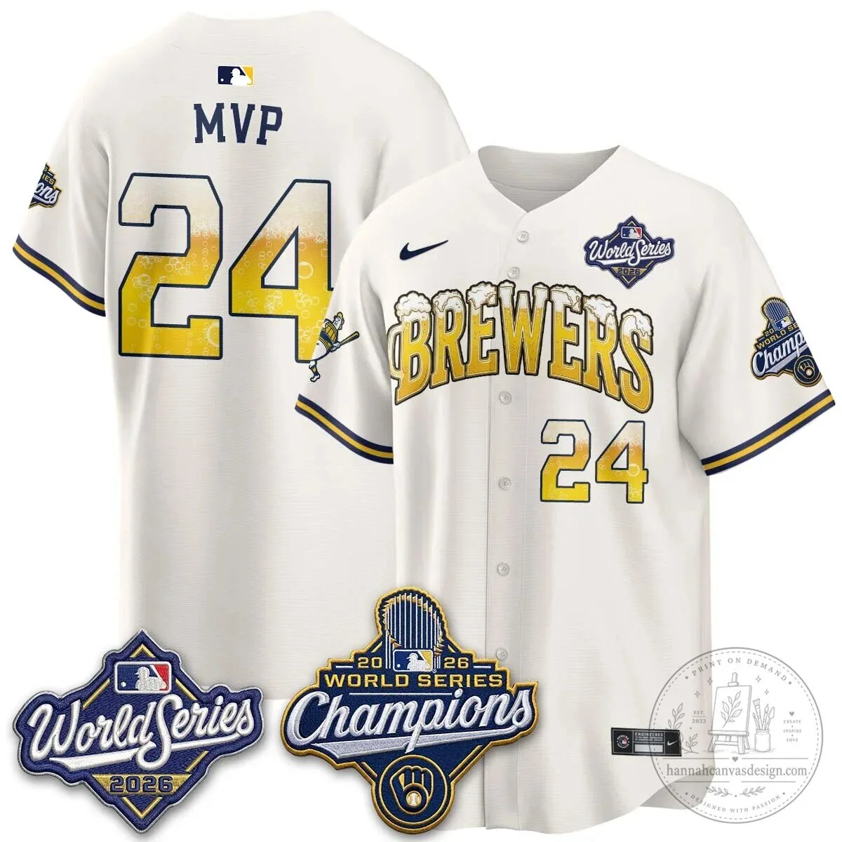 2026 Baseball Jersey - World Series Champions Milwaukee Brewers 112 2026 Baseball Jersey - World Series Champions Milwaukee Brewers