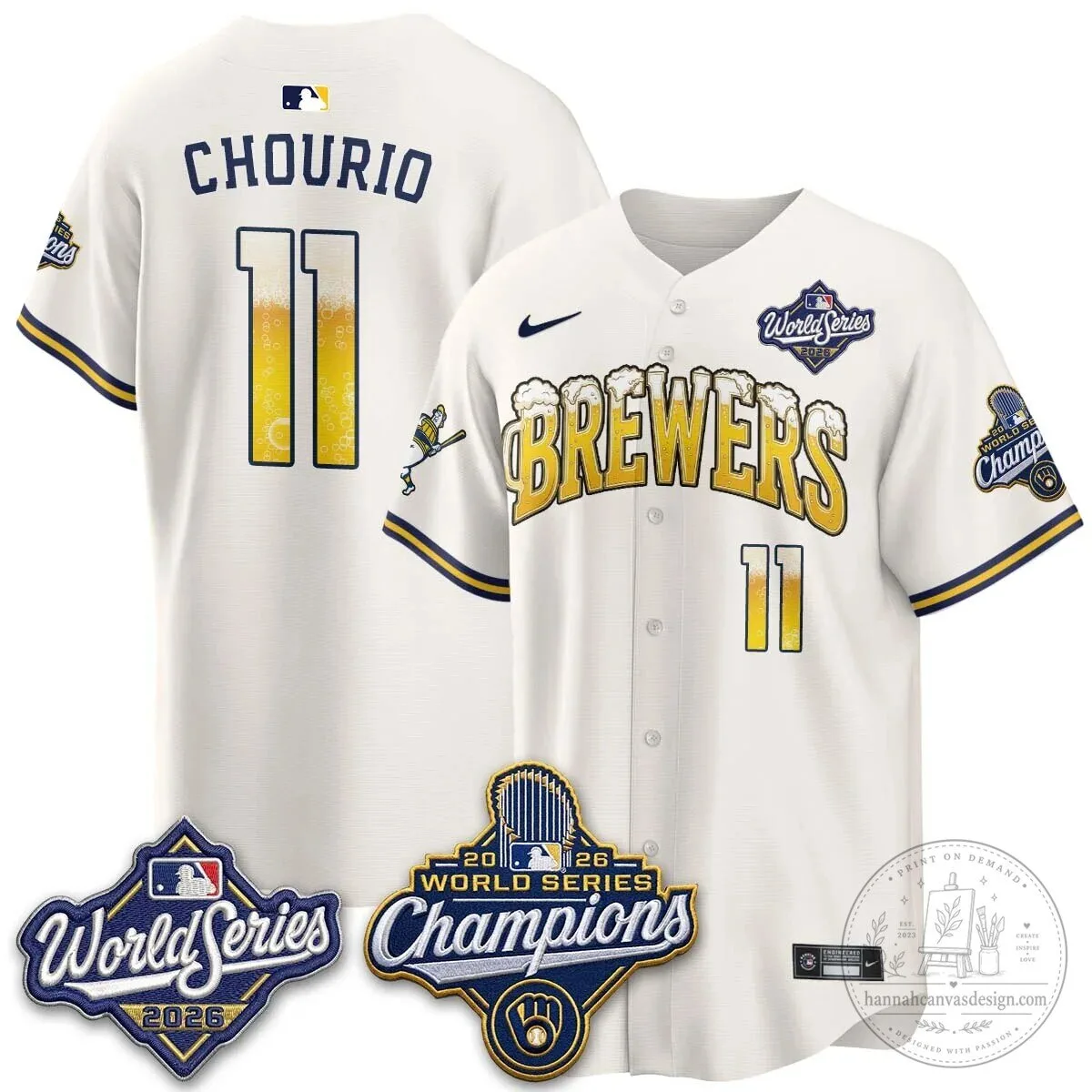2026 Baseball Jersey - World Series Champions Milwaukee Brewers 116 2026 Baseball Jersey - World Series Champions Milwaukee Brewers