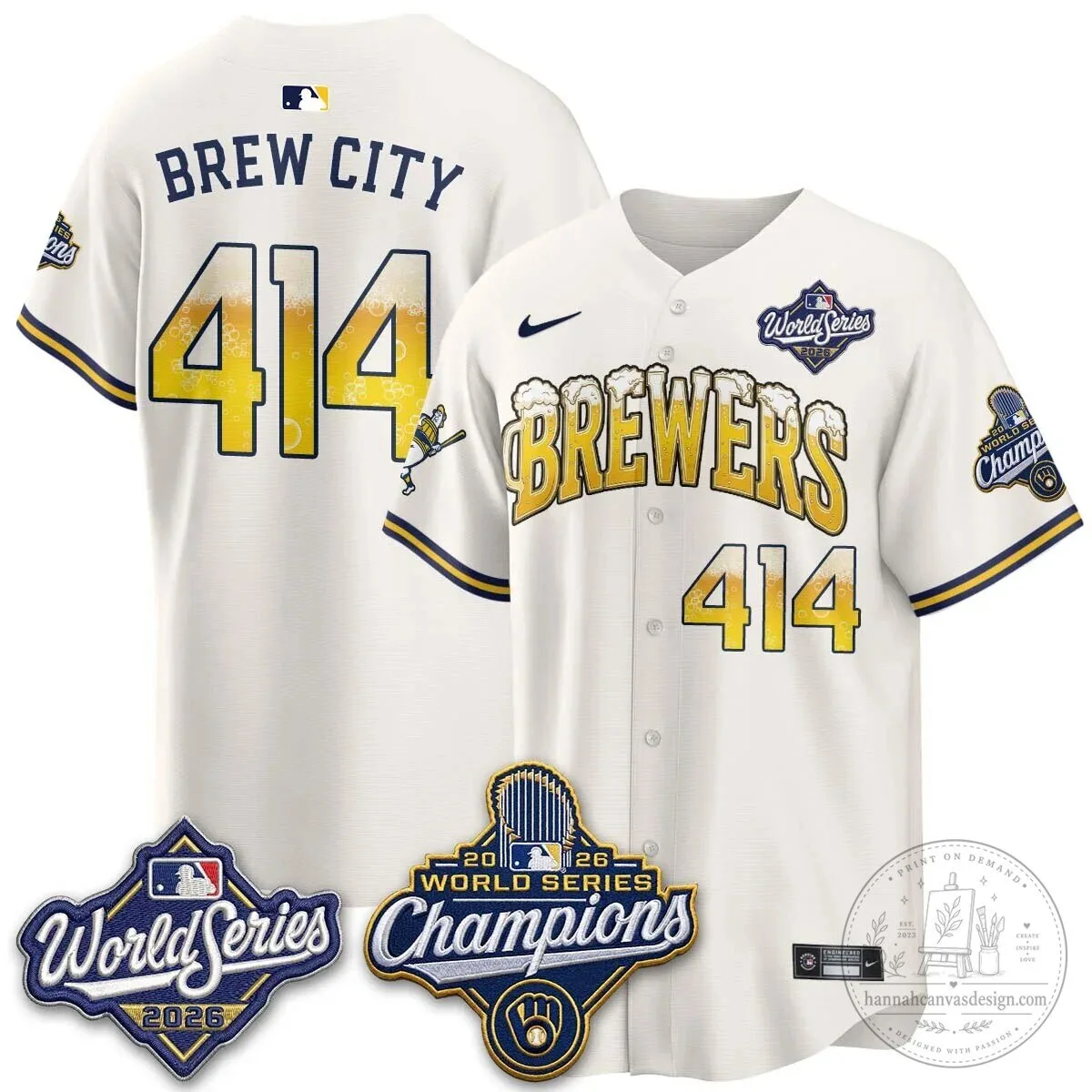 2026 Baseball Jersey - World Series Champions Milwaukee Brewers 120 2026 Baseball Jersey - World Series Champions Milwaukee Brewers