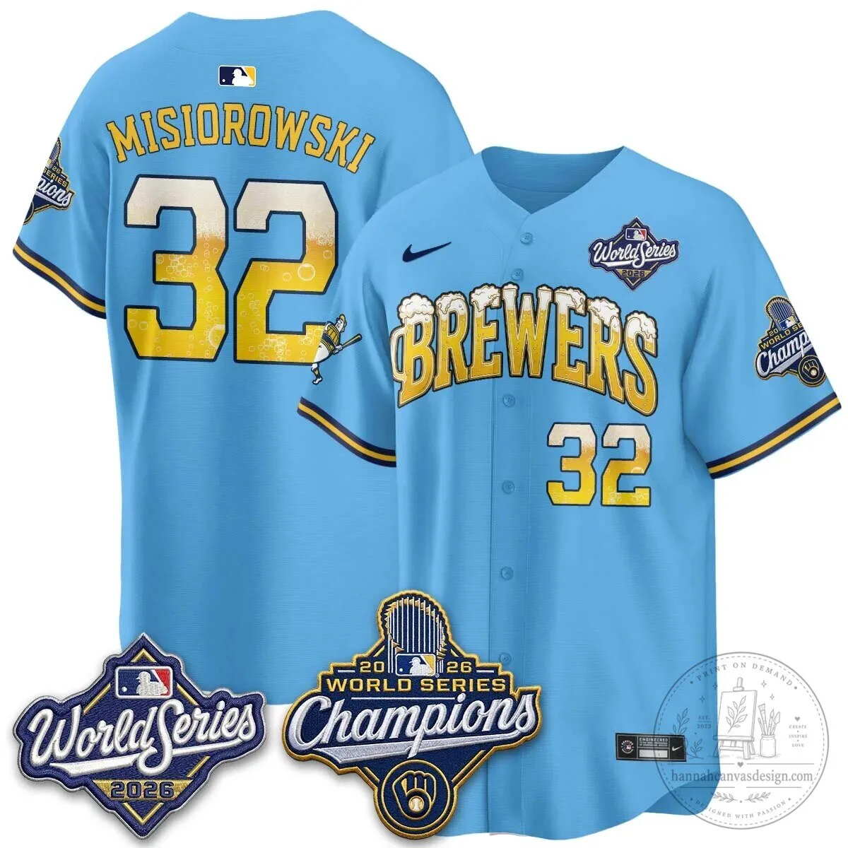 2026 Baseball Jersey - World Series Champions Milwaukee Brewers 129 2026 Baseball Jersey - World Series Champions Milwaukee Brewers