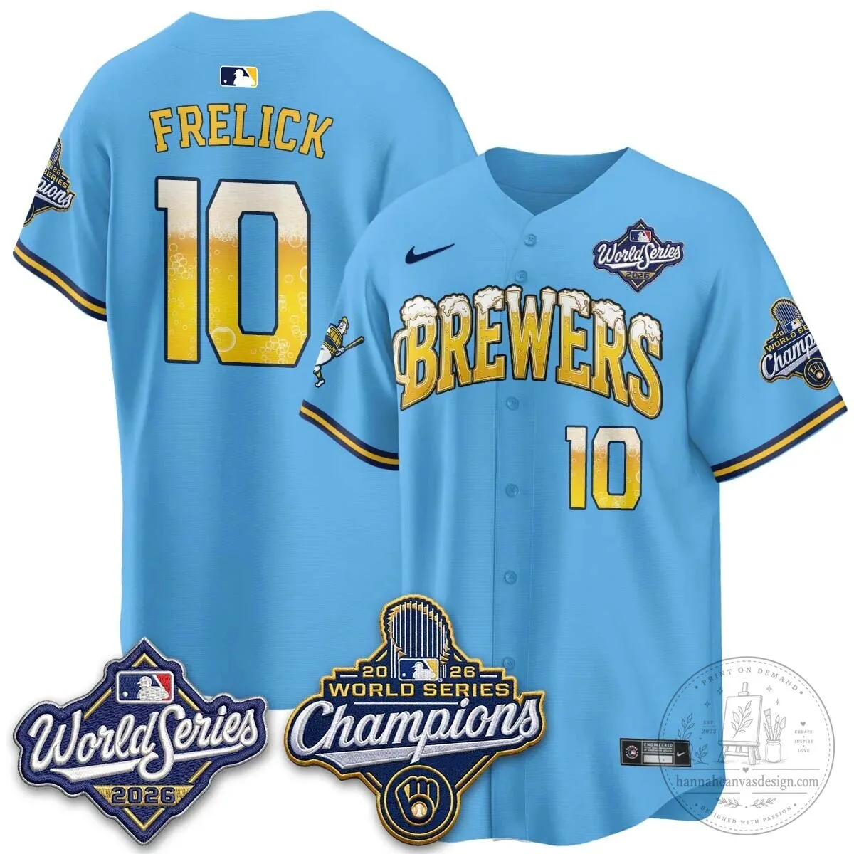 2026 Baseball Jersey - World Series Champions Milwaukee Brewers 137 2026 Baseball Jersey - World Series Champions Milwaukee Brewers