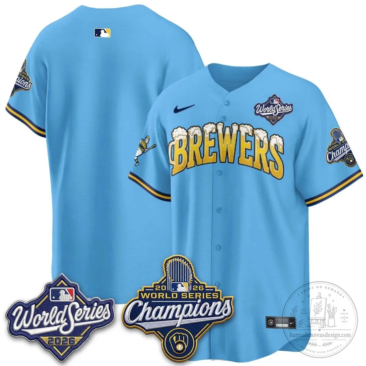 2026 Baseball Jersey - World Series Champions Milwaukee Brewers 139 2026 Baseball Jersey - World Series Champions Milwaukee Brewers